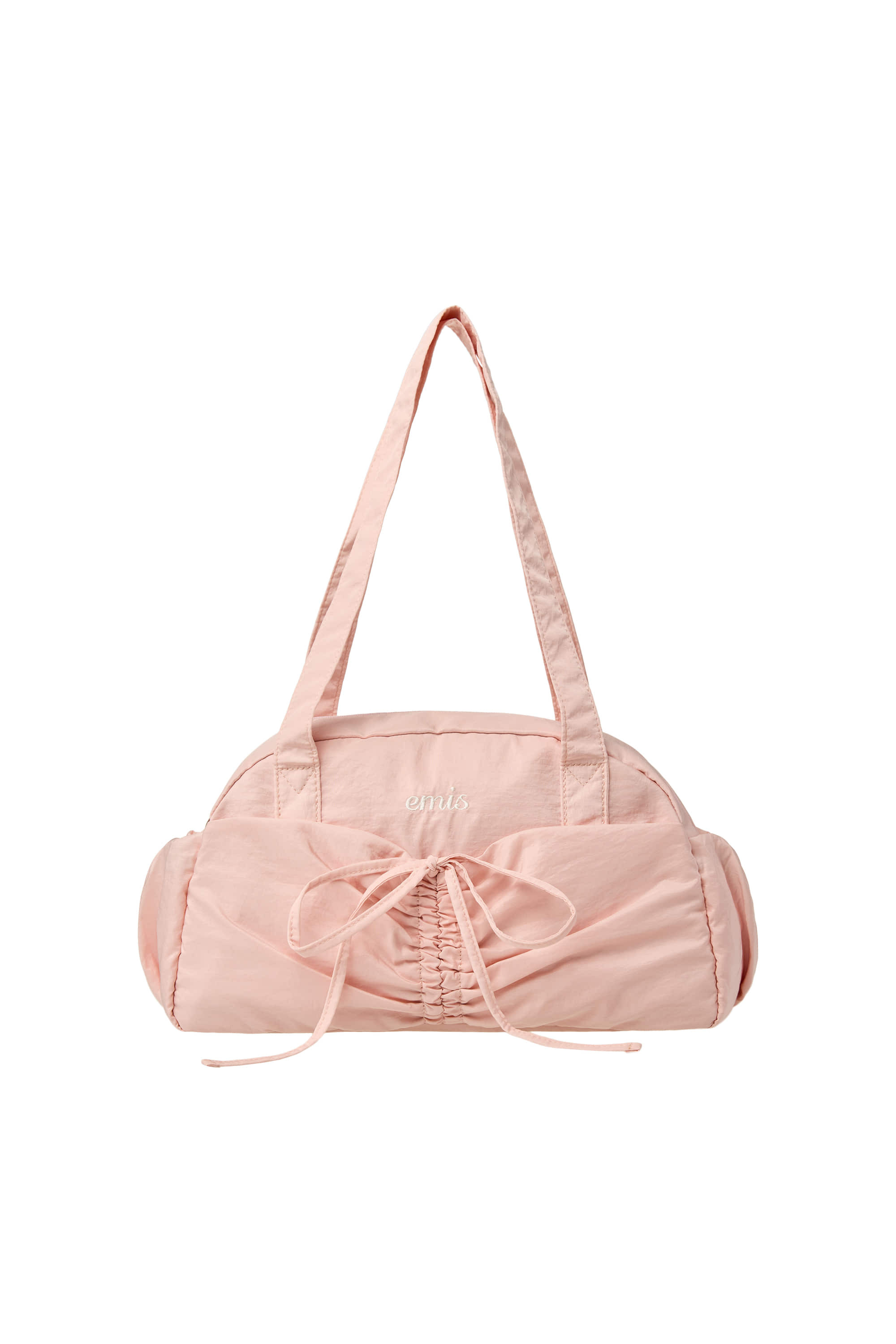 EMIS NYLON SHIRRING POCKET DUFFLE BAG