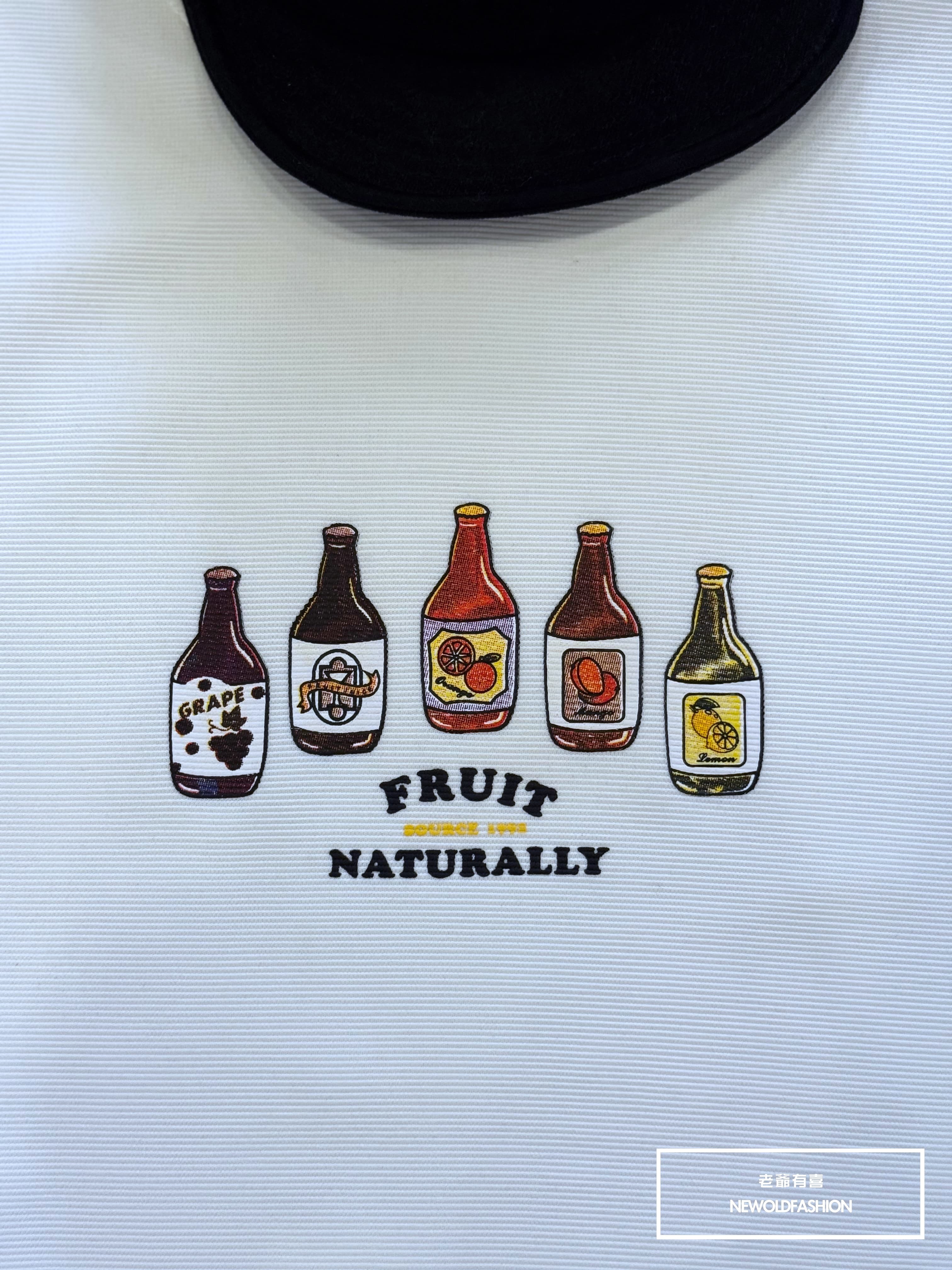 『新品上市』重磅Naturelly果汁短T(NOF2503N5063)-白