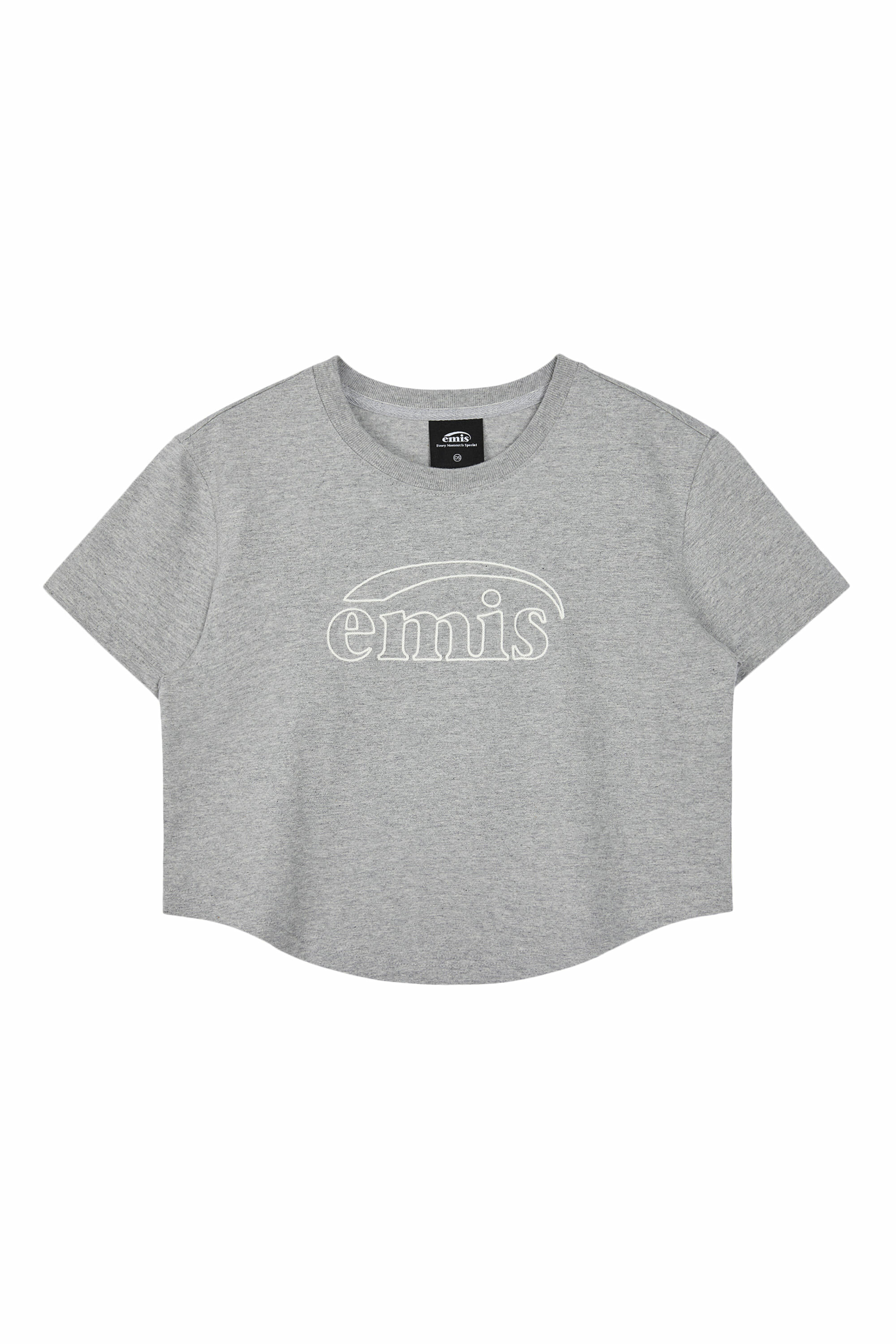 韓国大人気！【EMIS】CHAIN STITCH T-SHIRT 4color CHAIN STITCH T-SHIRT-WHITE/BLUE - EMIS