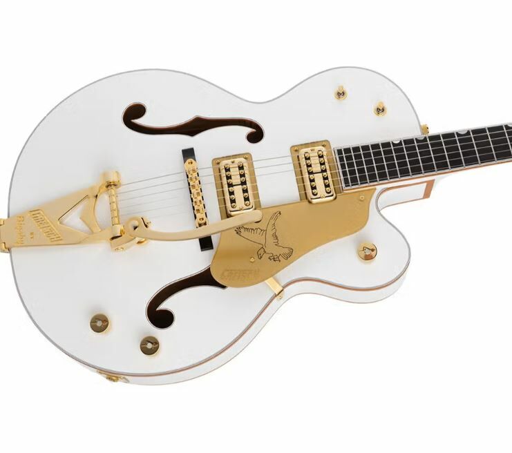 Gretsch G6136TG Limited Edition Falcon Jr. - White 空心電吉他 公司貨【宛伶樂器】