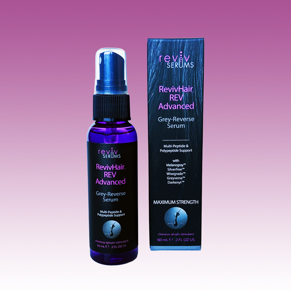 RevivHair REV 高級抗灰白髮配方 - NEW