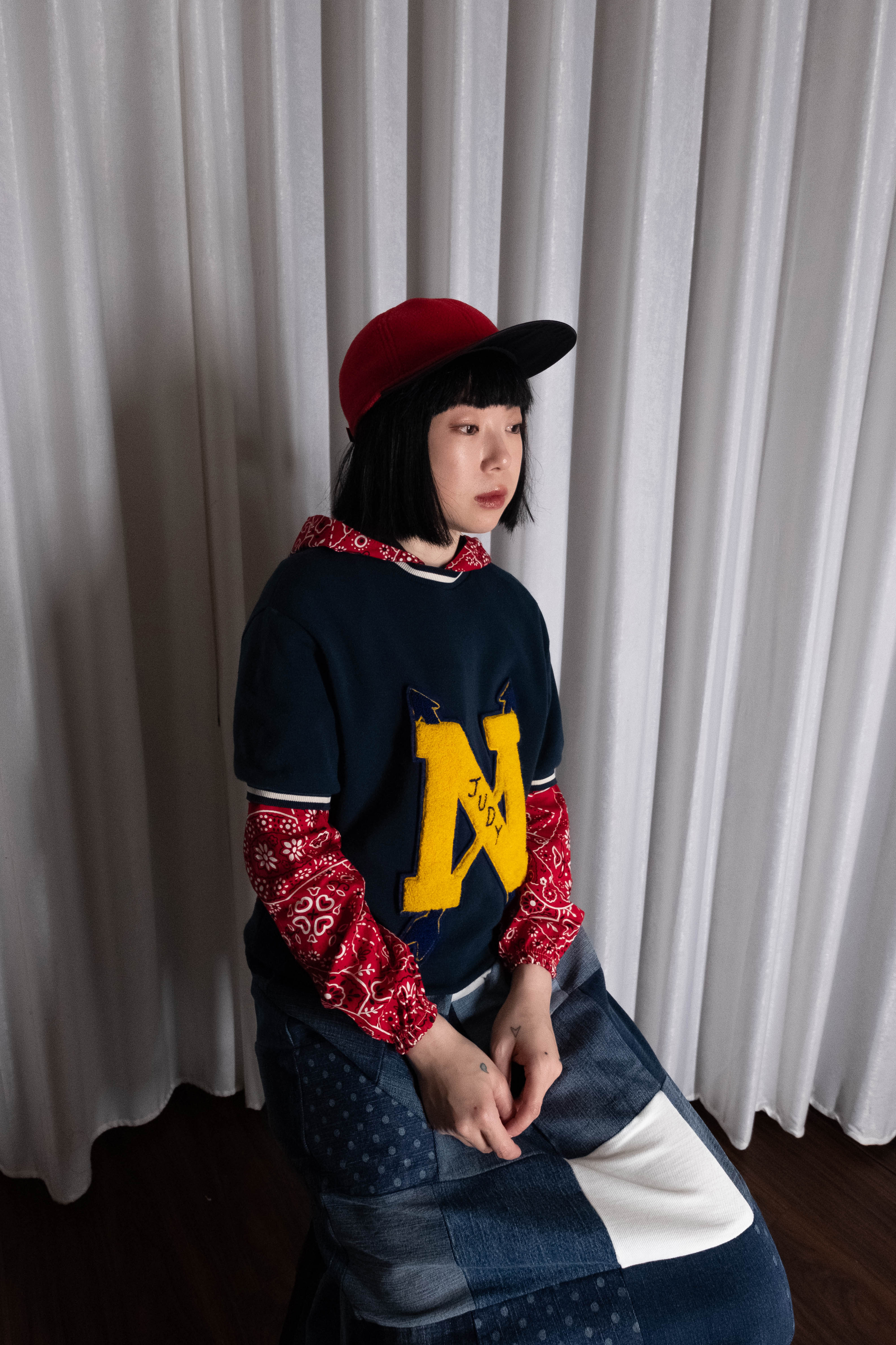 VAN HEUSEN 1970s 美國校隊運動衫