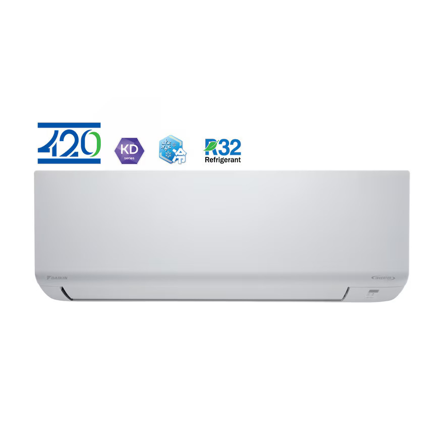大金 Daikin   FTKD25AV1H/RKD25AV1H‧1匹 R32 變頻淨冷‧420mm‧分體式冷氣機‧香港行貨,原廠1年全機,5年壓縮機保養‧