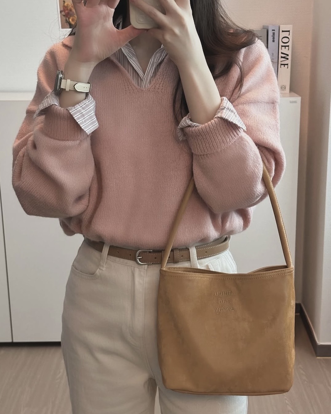 <濟州島名產 Jennie 同款>Mucu And Ebony Nearbreeze Bag 韓國 限定 絨面材質 手提包 5色