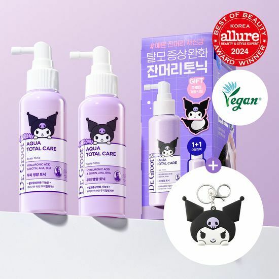 《現貨》Dr. Groot x kuromi Aqua Total Care Scalp Tonic 100ml 1+1