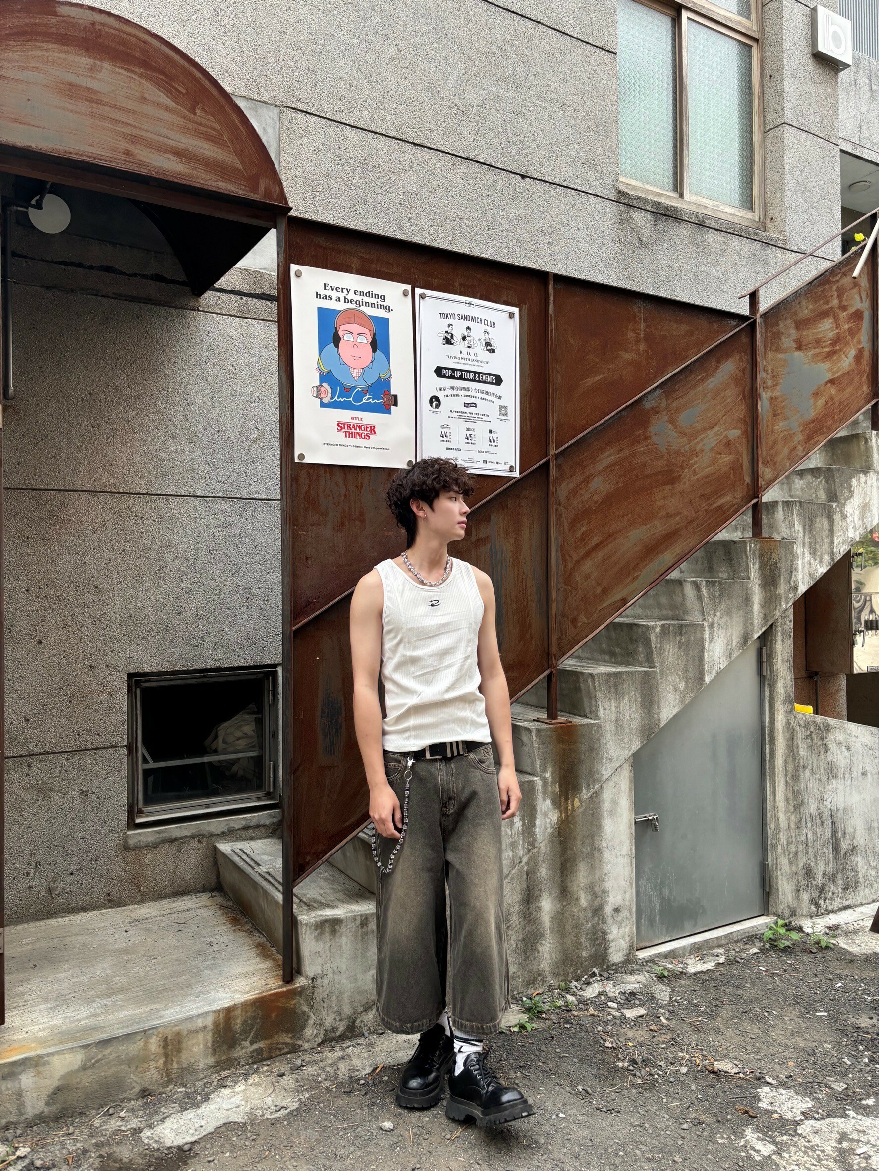 (GOAL) 七分牛仔褲 HA-7127