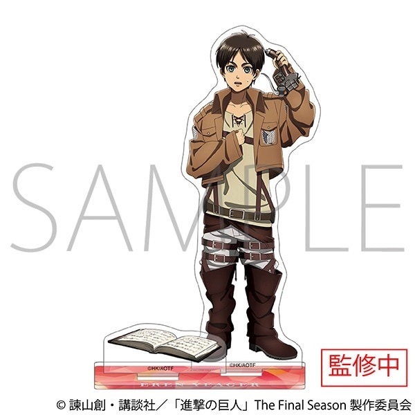 4550621314889 MOVIC 預訂 2025/5月 進撃の巨人　アクリルスタンド