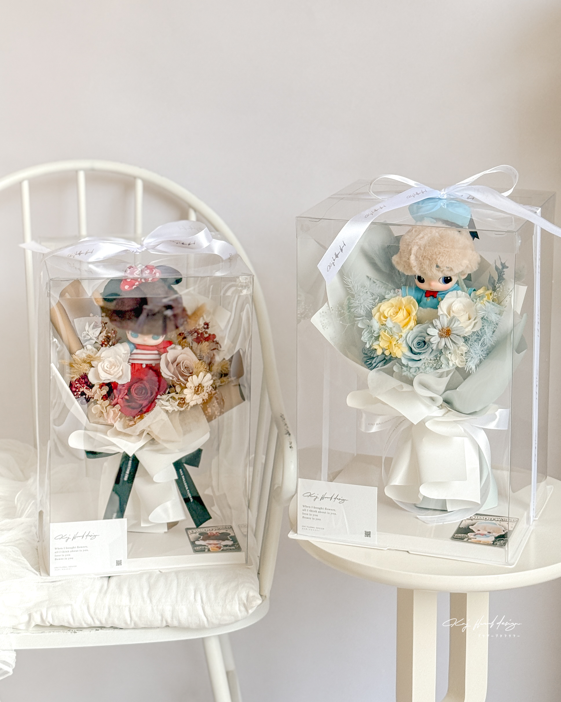 童話夢境・DIMOO 永生花束系列（附正版收藏玩偶）
