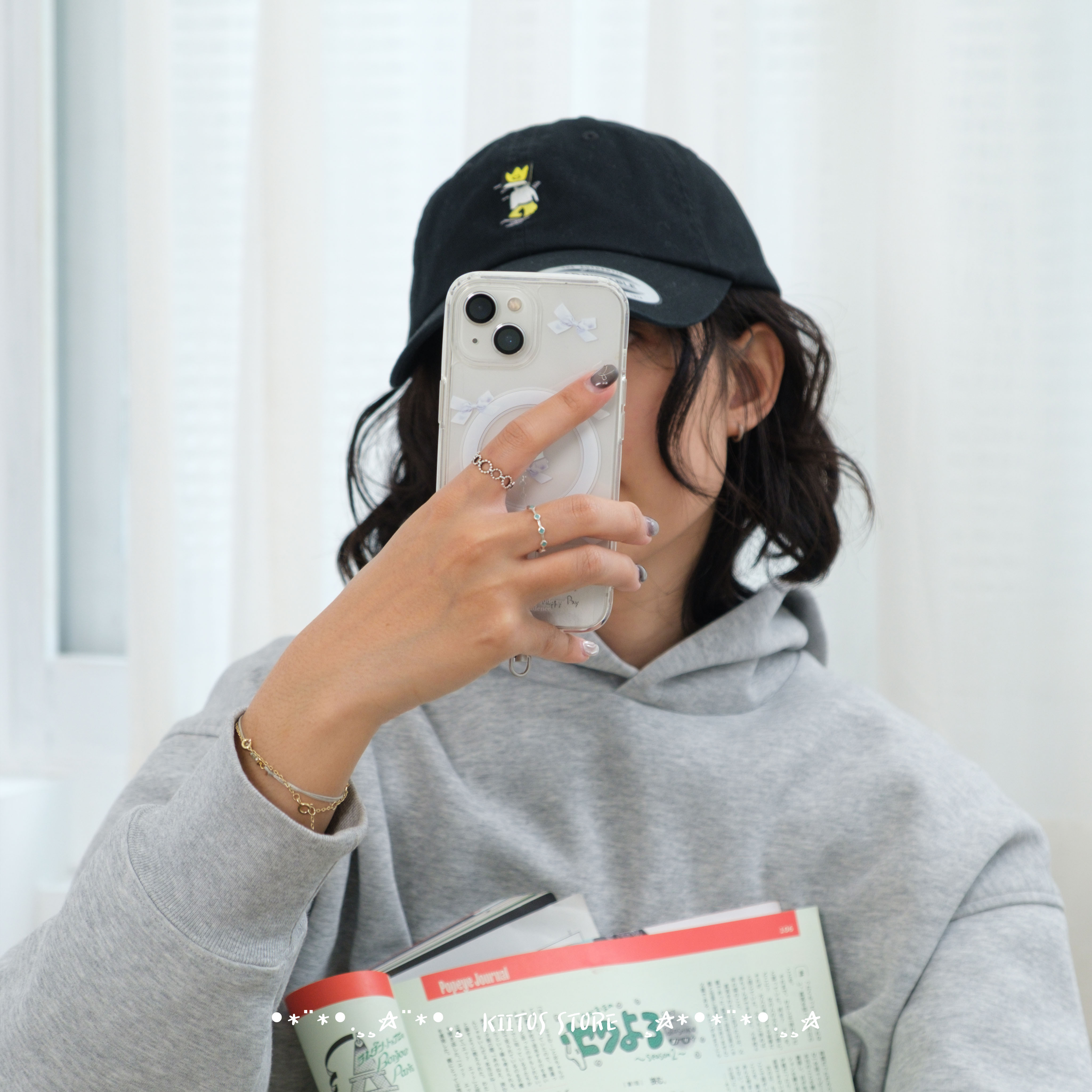 現貨 韓國代購 Wacky Willy (What it isNt) 標籤 變臉 Kiki棒球 老帽