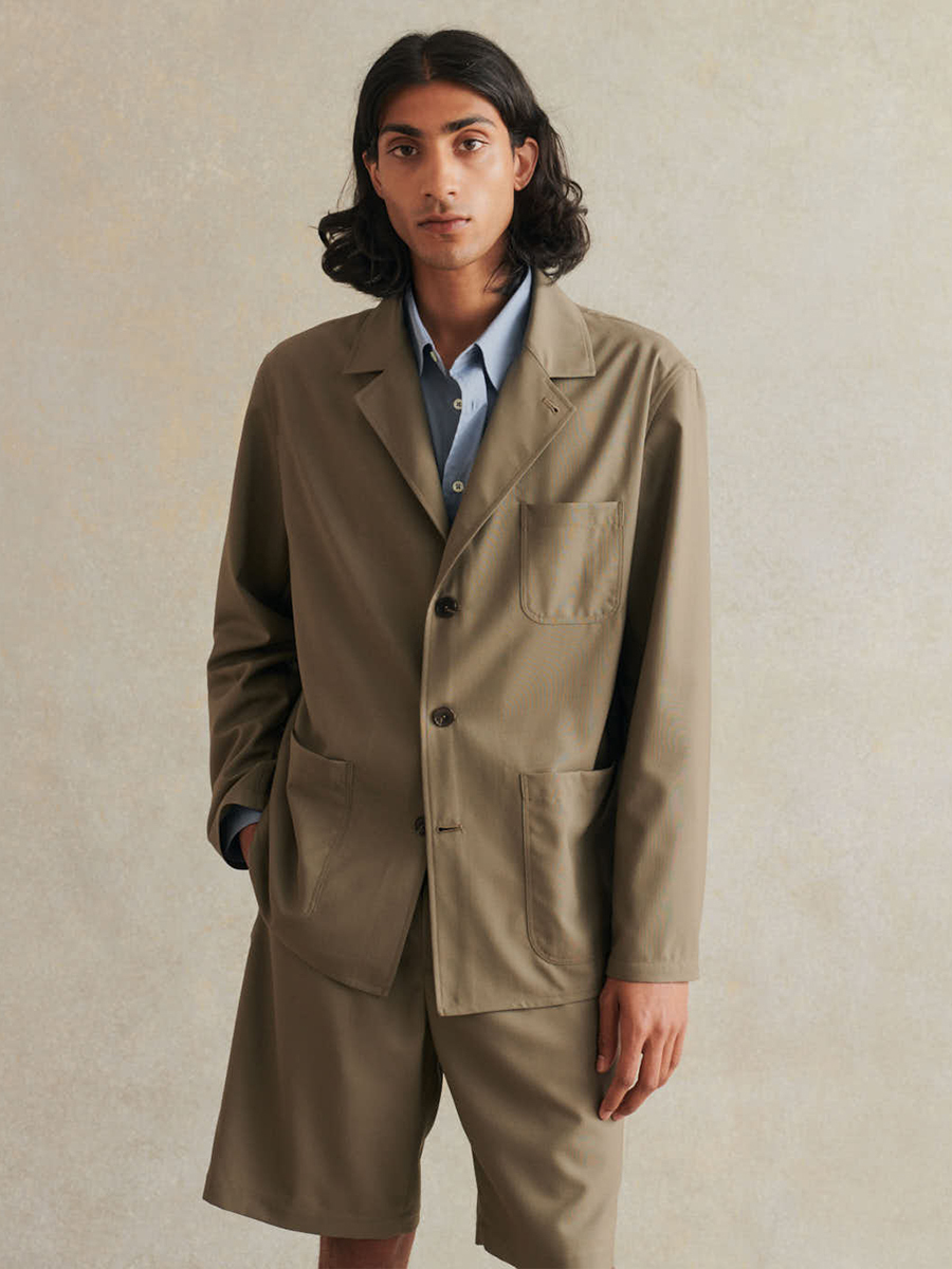 DE BONNE FACTURE ペインタージャケット48 オリーブ フランス製 DE BONNE FACTURE: PAINTERS JACKET｜ SHIPS 公式サイト