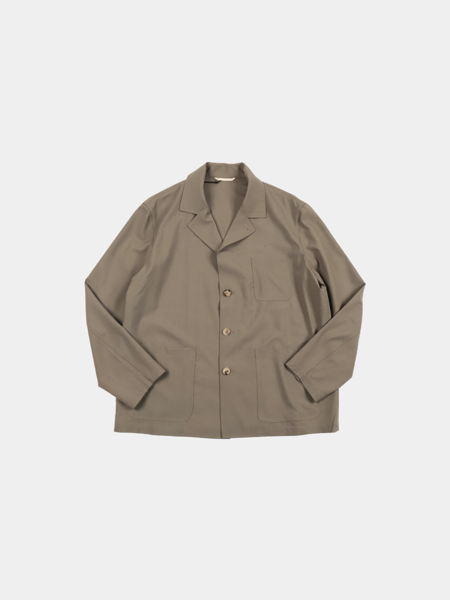 DE BONNE FACTURE ペインタージャケット48 オリーブ フランス製 De Bonne Facture Painter Jacket - Taupe Flannel – Standard