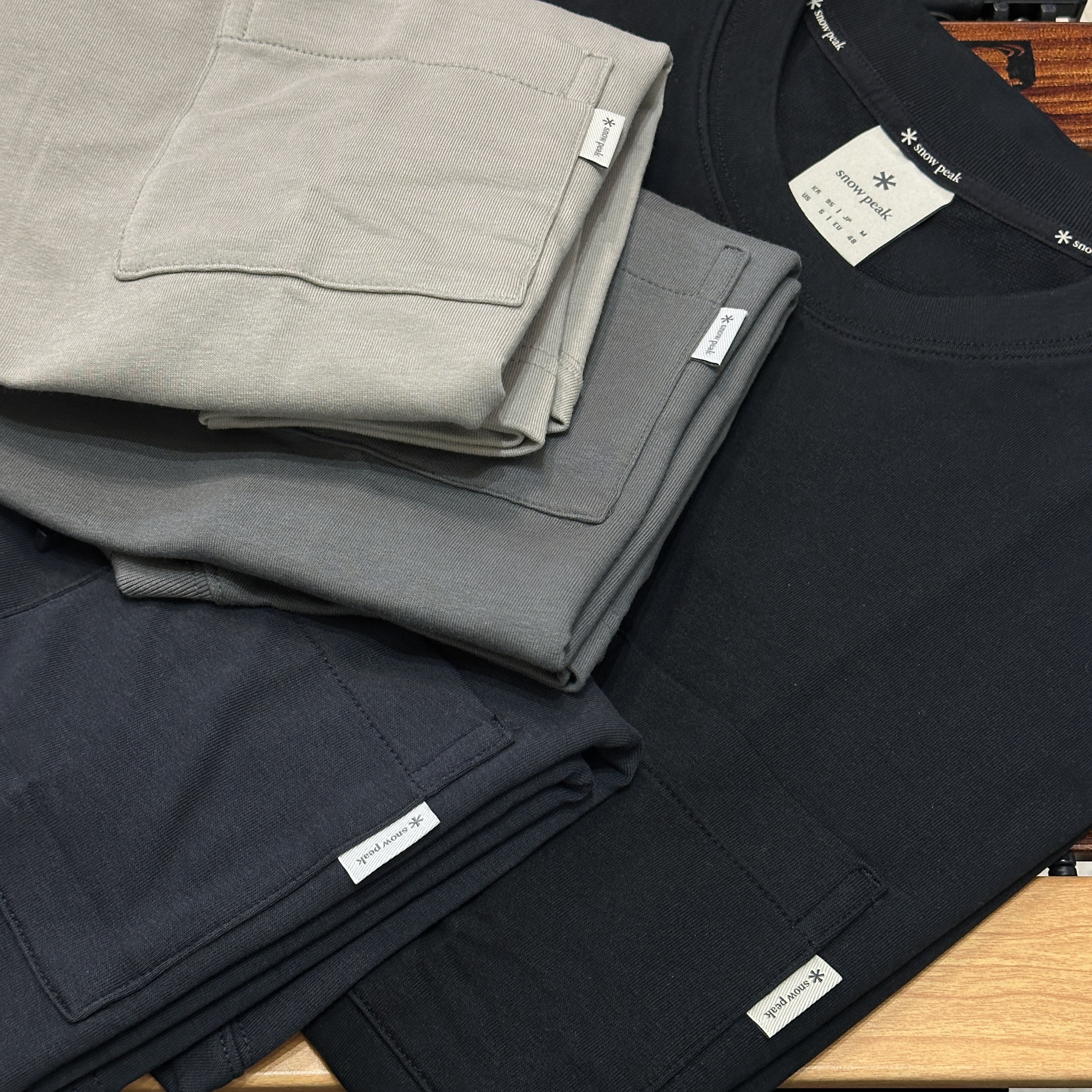 snow peak Basic Pocket Short Sleeve T-shirt 經典款口袋短tee