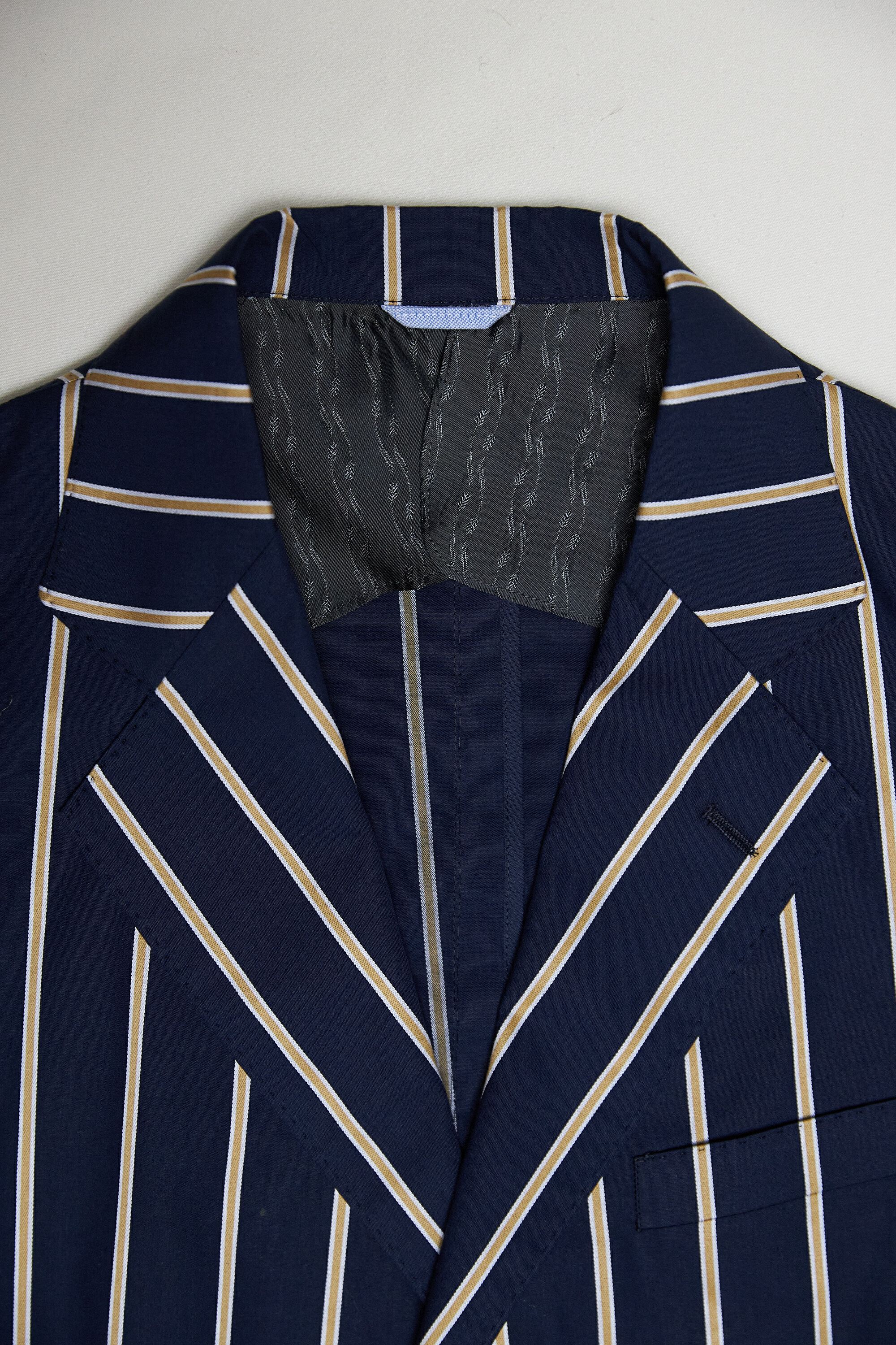 Kenneth Field ｜50s Club Stripe Sports Jacket