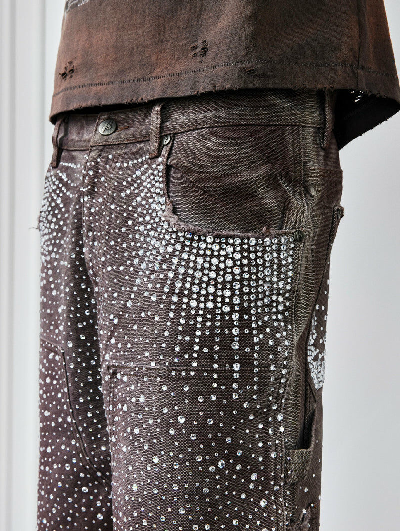 BIRTH OF ROYAL CHILD｜Redial 20k Diamond Shorts (Washed Brown)