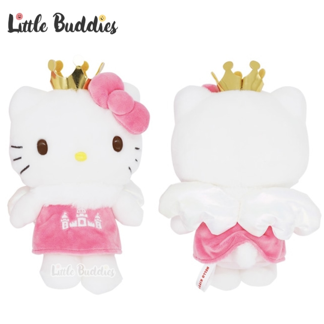 日本 Sanrio 樂園限定 天使皇冠造型 公仔