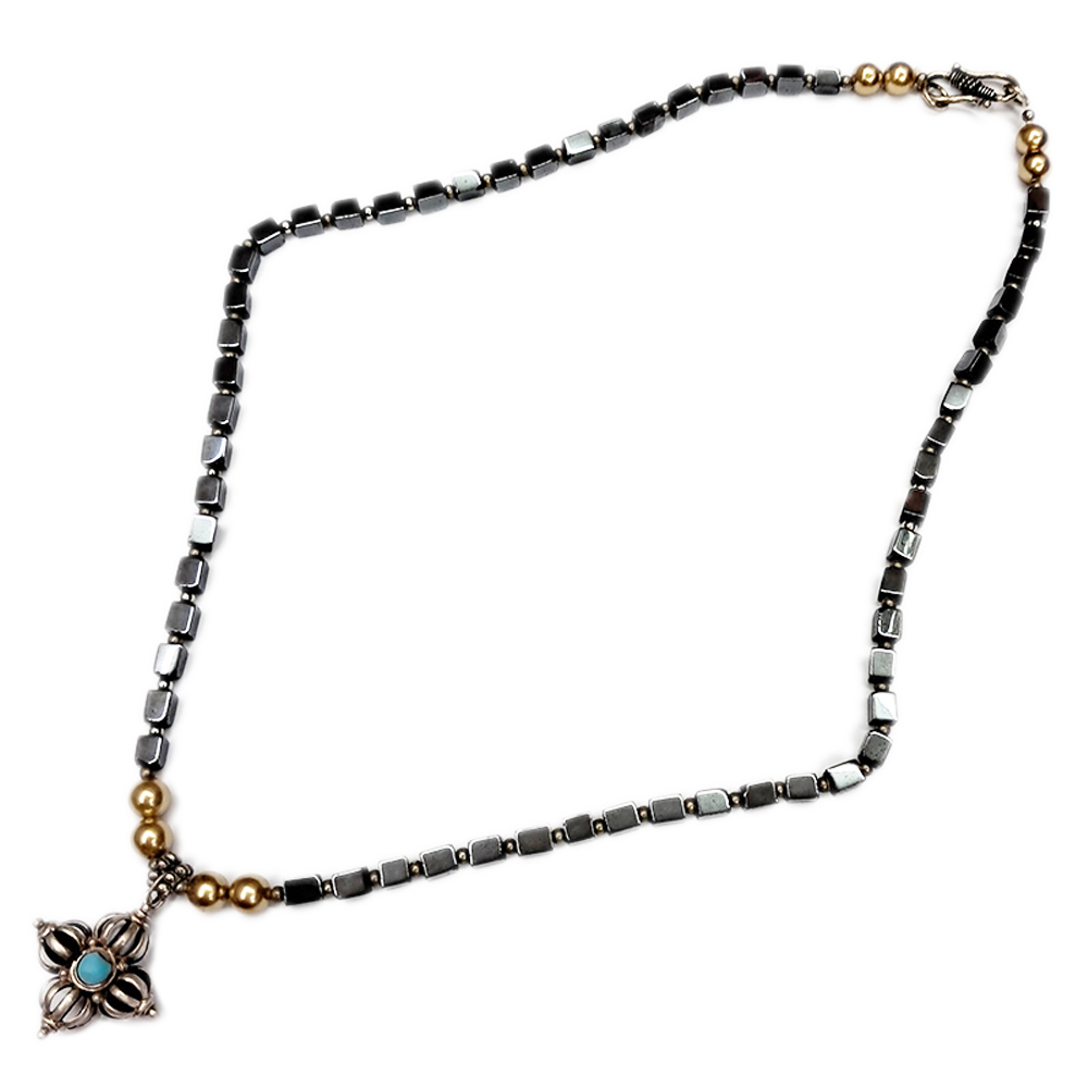 十字杵&赤鐵礦項鍊【十方】137462