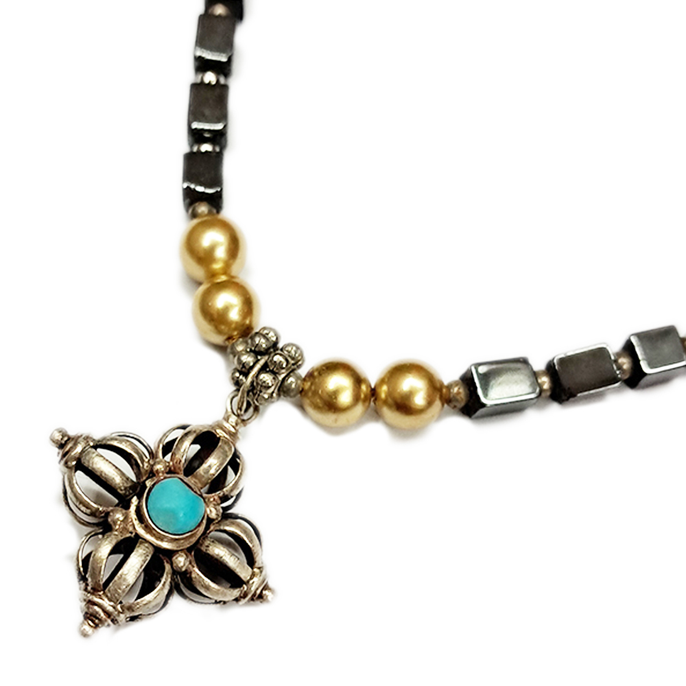 十字杵&赤鐵礦項鍊【十方】137462