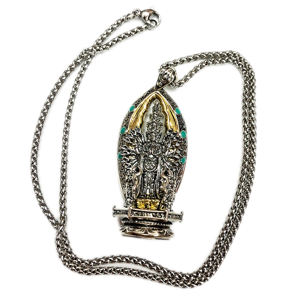 千手觀音&鈦鋼項鍊【十方】154577