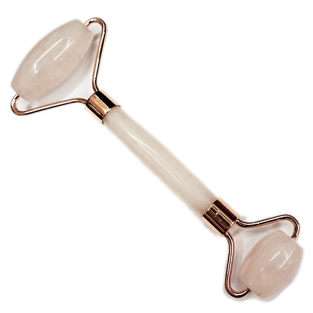 粉晶按摩滾輪棒15公分【十方】146815