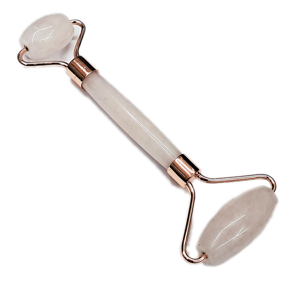 粉晶按摩滾輪棒15公分【十方】146815