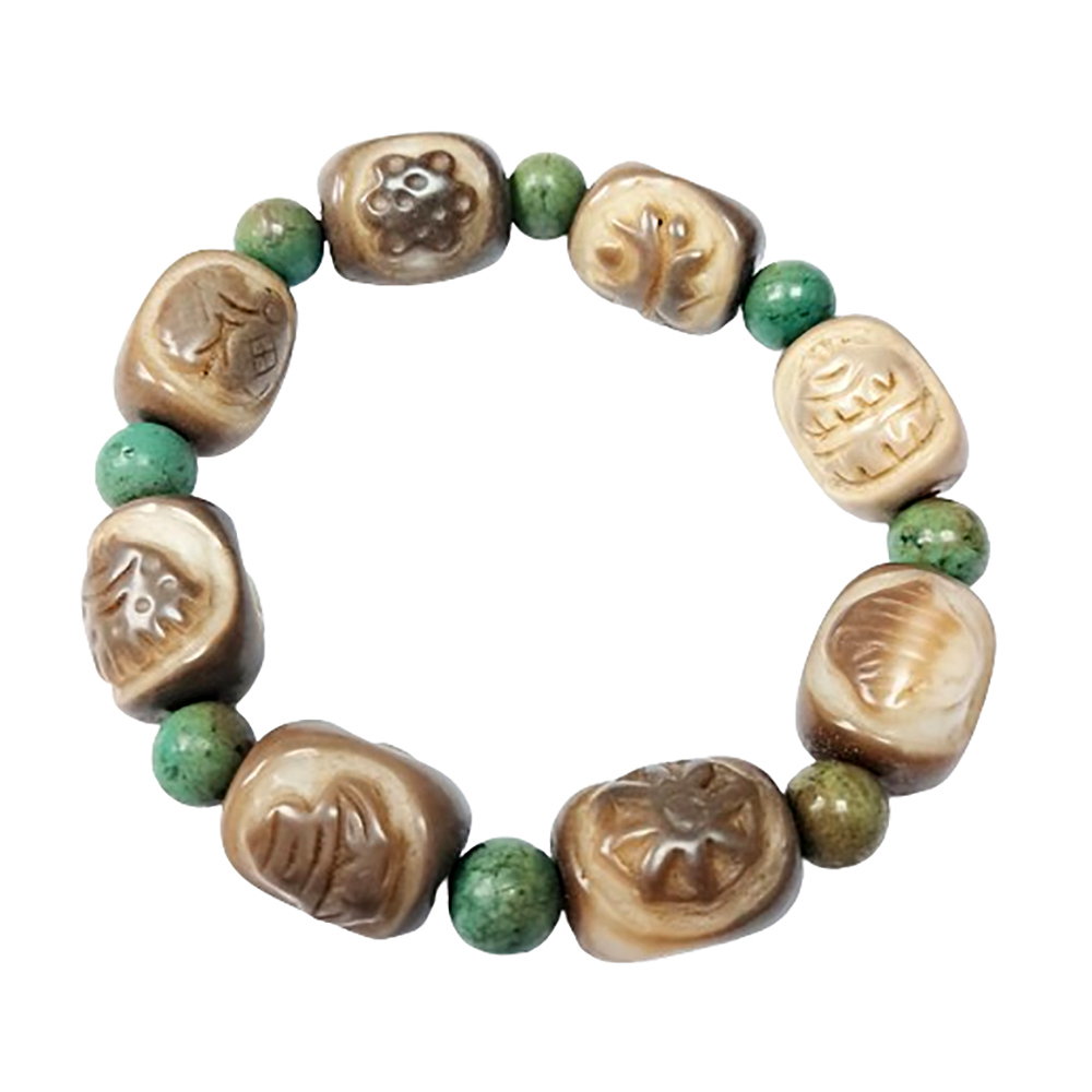 八吉祥天珠手鍊14*18mm【十方】126476