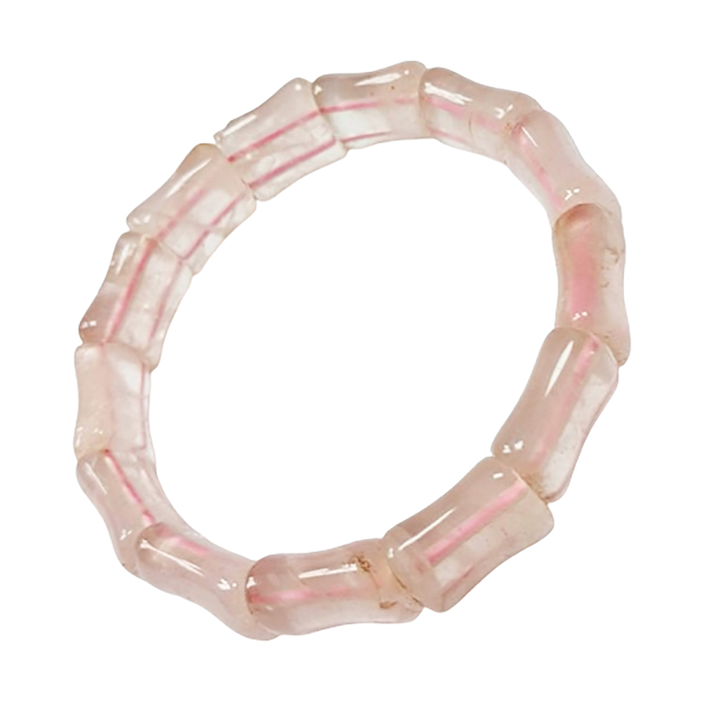 粉晶{竹節}手環【十方】128413