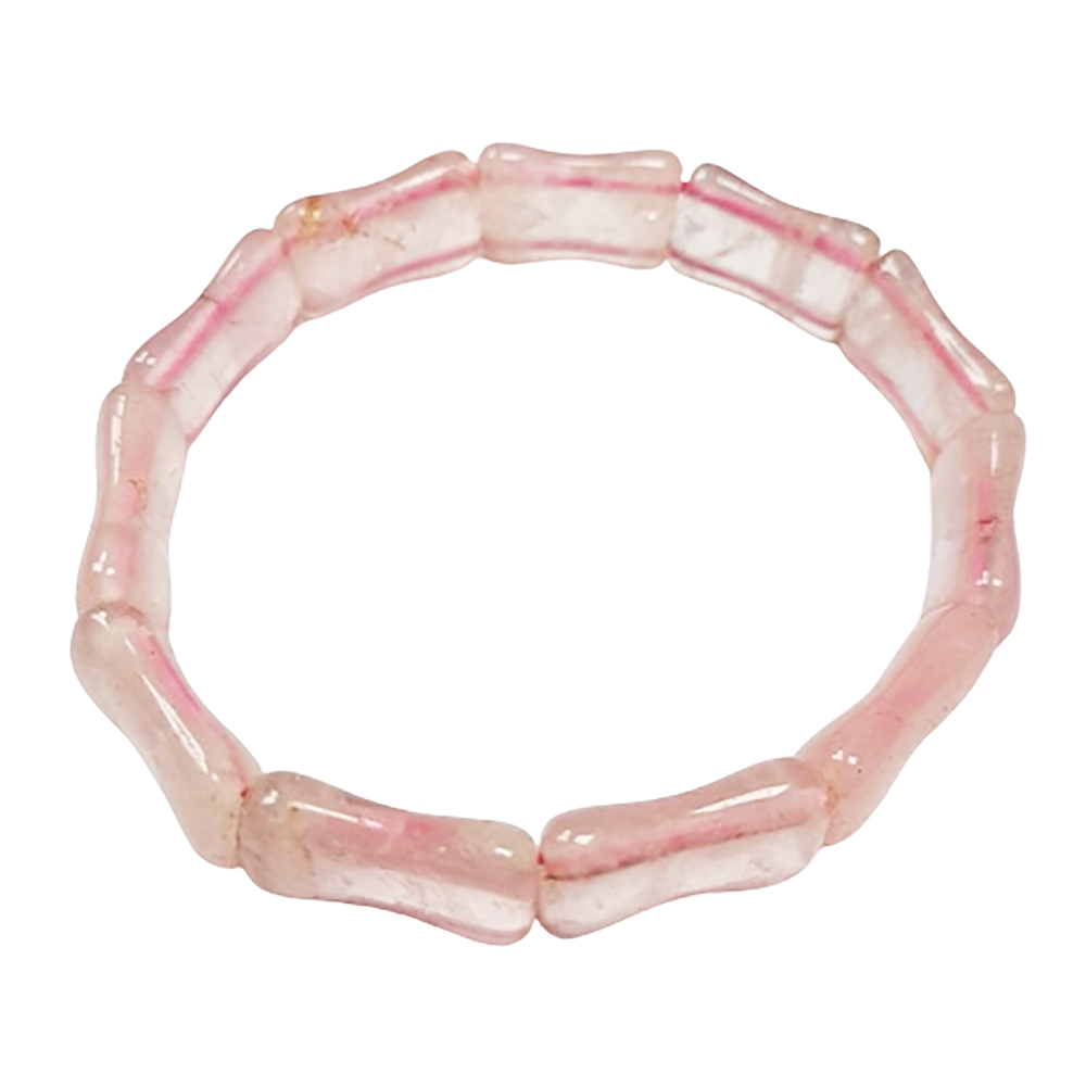 粉晶{竹節}手環【十方】128414