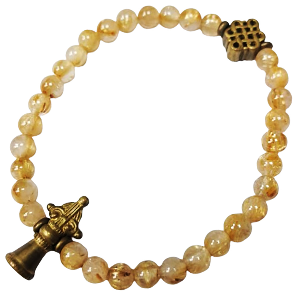 金剛鈴+鈦晶手珠6mm【十方】142021