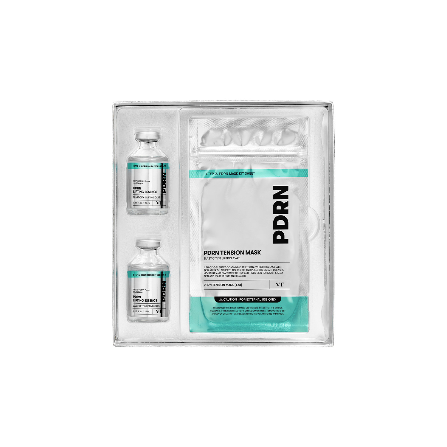VT PDRN MASK KIT 【Buy one get one free】[Exp 2027-04-17]