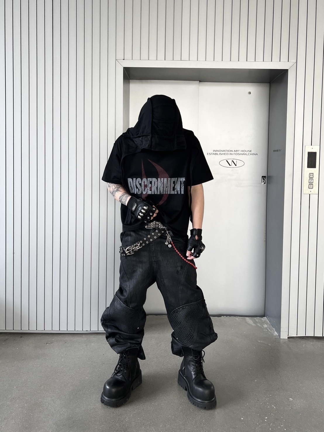 (GOAL) DCM 賽博龐克 BOXY 短寬版型 短袖 短T 009