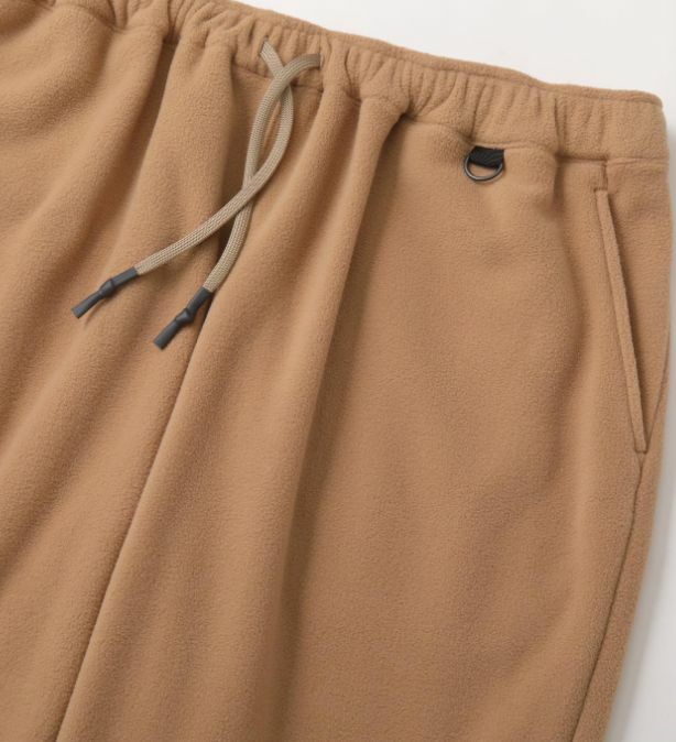 LAST PCS ON SALE: S.F.C (Stripes For Creative) WIDE FLEECE PANTS - BEIGE SIZE L PRE ORDER ITEM (預訂中)