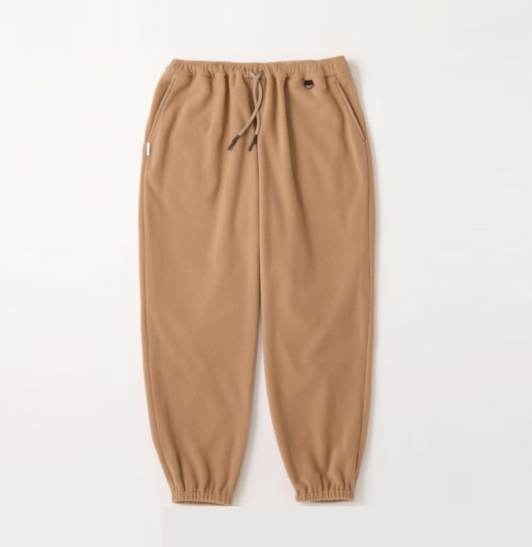 LAST PCS ON SALE: S.F.C (Stripes For Creative) WIDE FLEECE PANTS - BEIGE SIZE L PRE ORDER ITEM (預訂中)