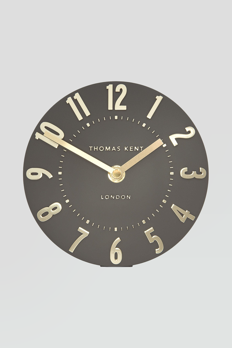 Thomas Kent｜MULBERRY 6吋桌鐘 - 咖啡金