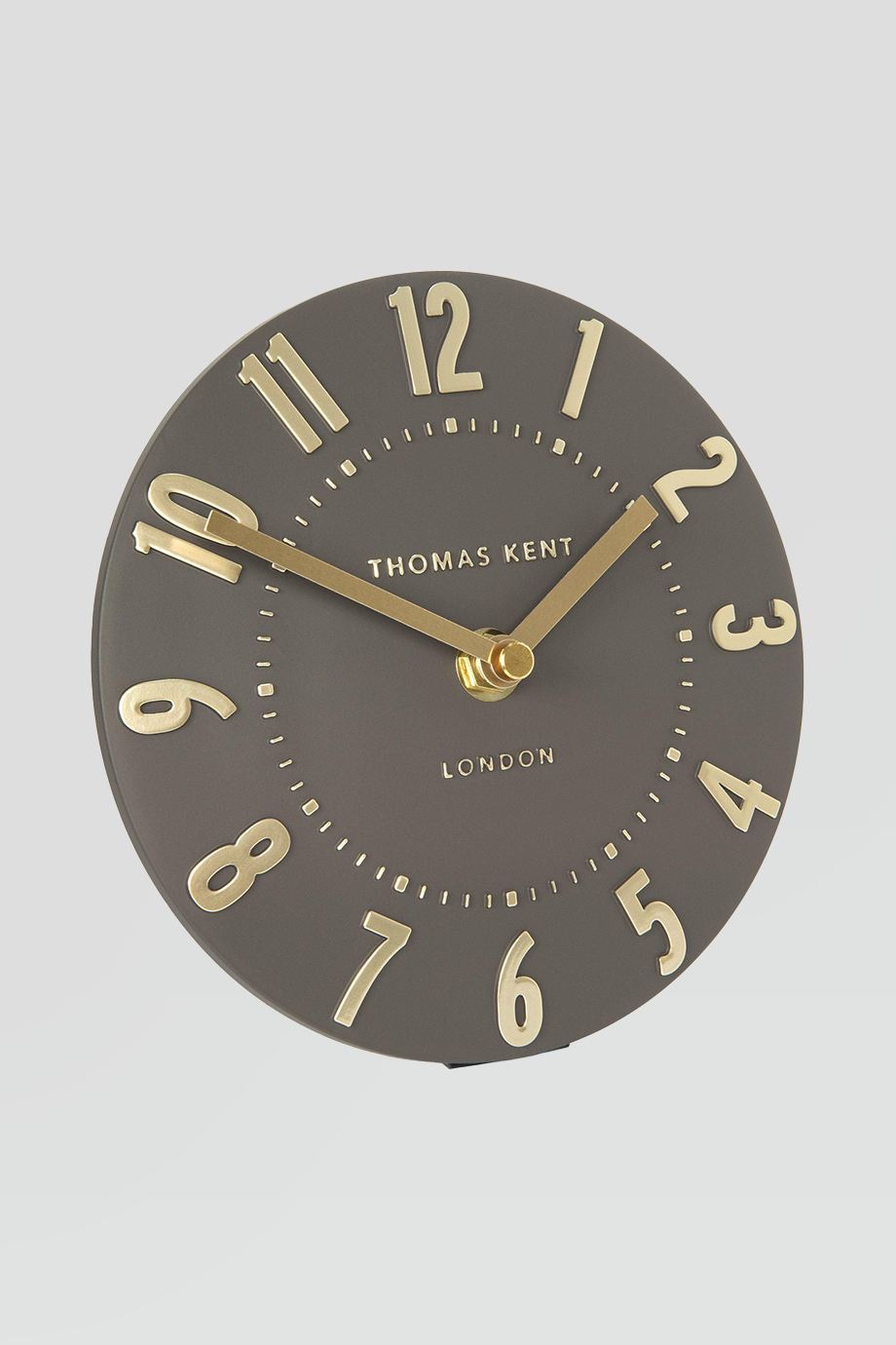 Thomas Kent｜MULBERRY 6吋桌鐘 - 咖啡金
