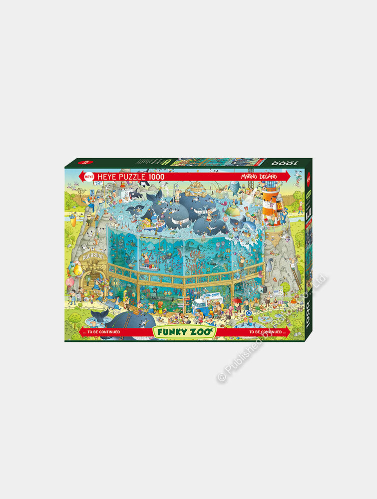 水族館動物區/Funky Zoo/Degano /1000片/HEYE