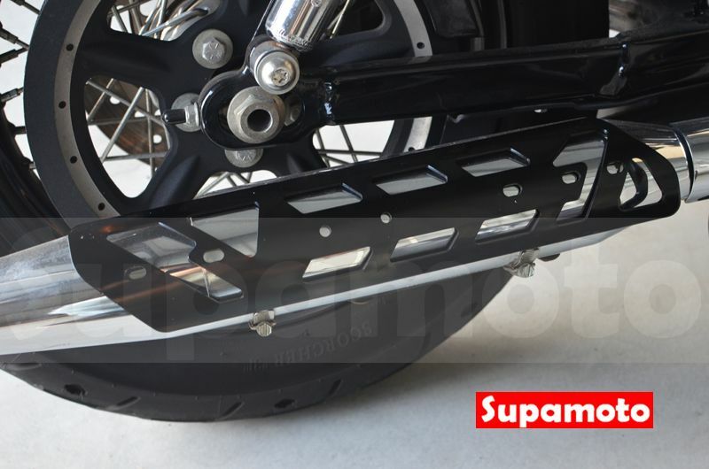 -Supamoto- 排氣管防燙蓋—鋁合金 (街車/大羊/速可達/護蓋/防燙罩/通用/改裝/檔車)