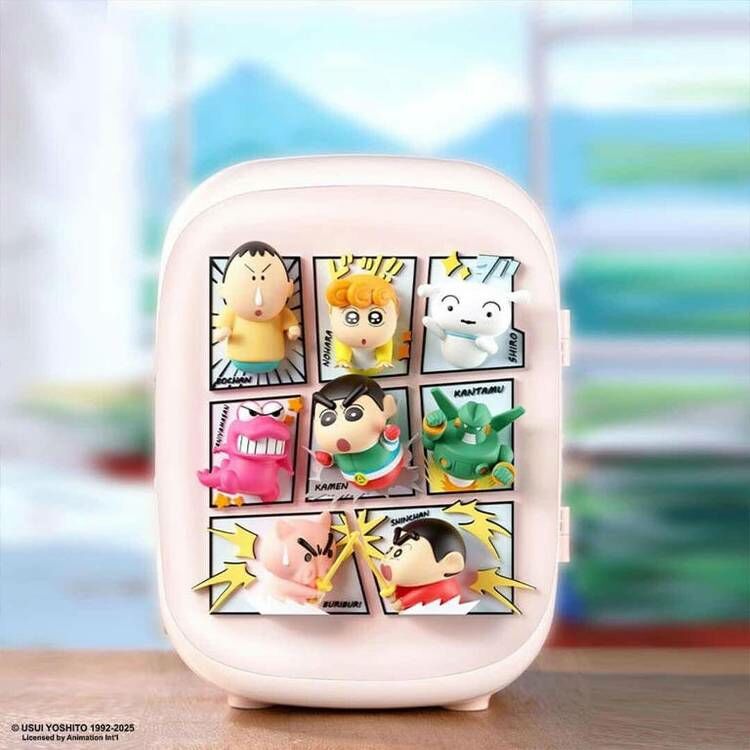 蠟筆小新 漫畫系列盲盒冰箱貼 [8入/中盒]