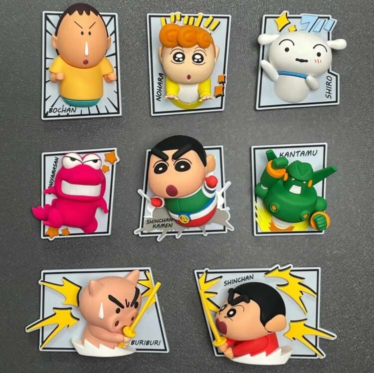 蠟筆小新 漫畫系列盲盒冰箱貼 [單盒]