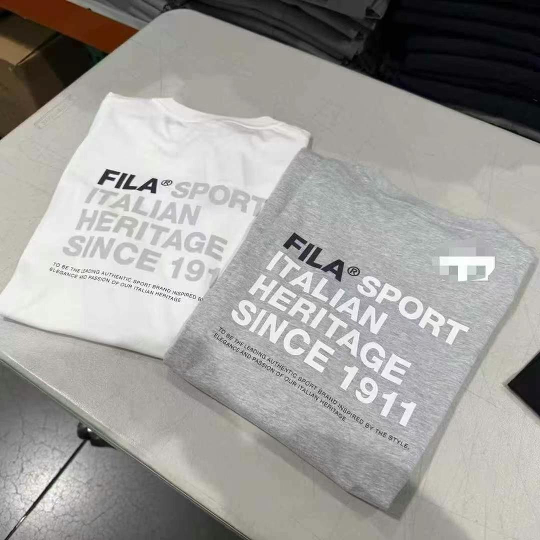 【韓國預購】AK033101 Fila 背面文字短袖上衣