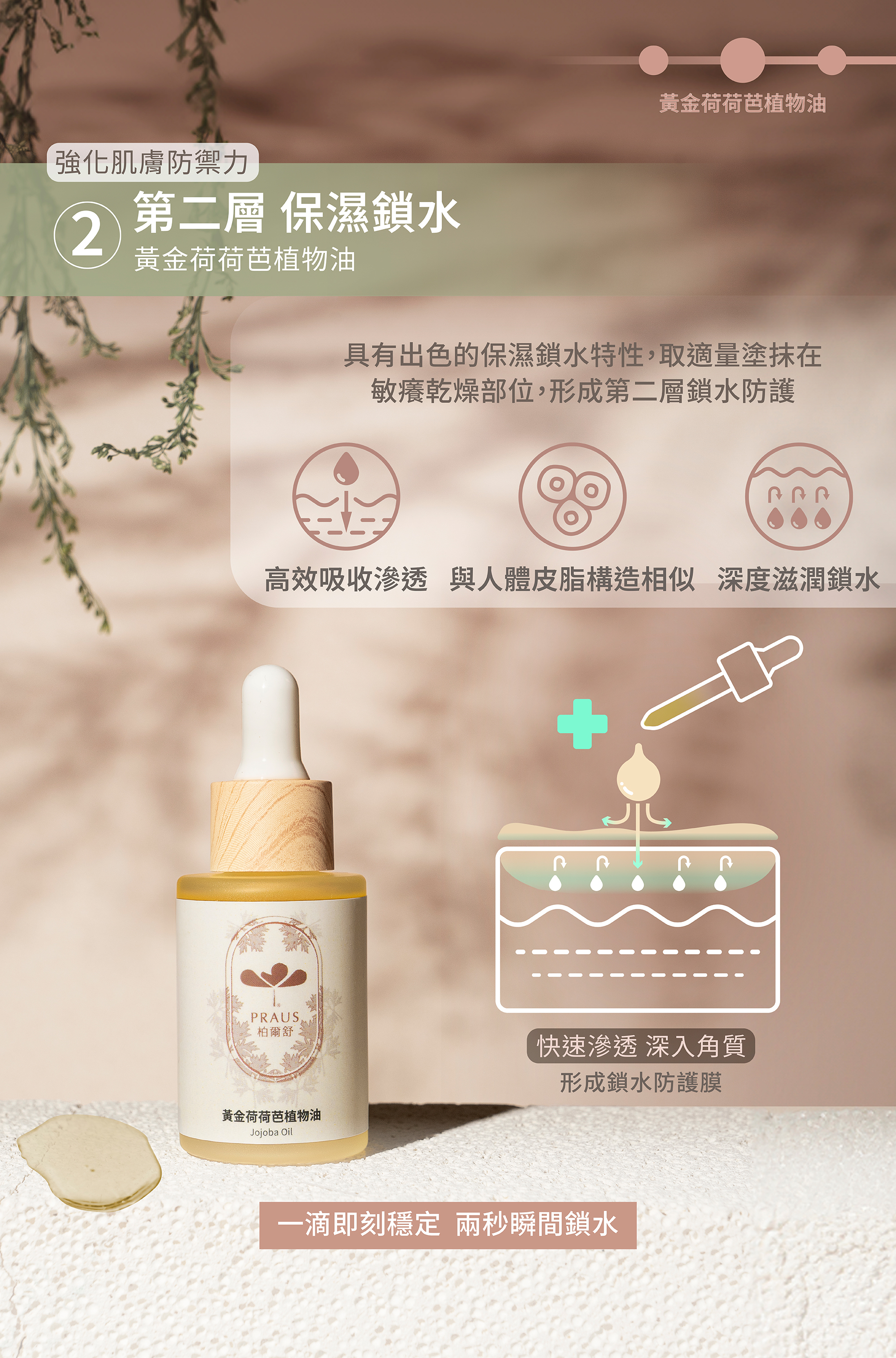 荷荷芭植物油,按摩油,保濕油,隔離保濕,乾癢保濕,乾裂癢