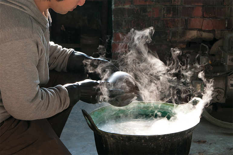 [Artisan] 折燕 ORI-EN 急須 | 茶壺 | 銀色