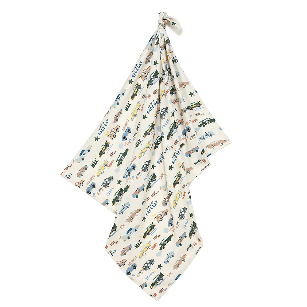 La Millou波蘭 竹纖涼感巾｜抗菌包巾｜賽車總動員