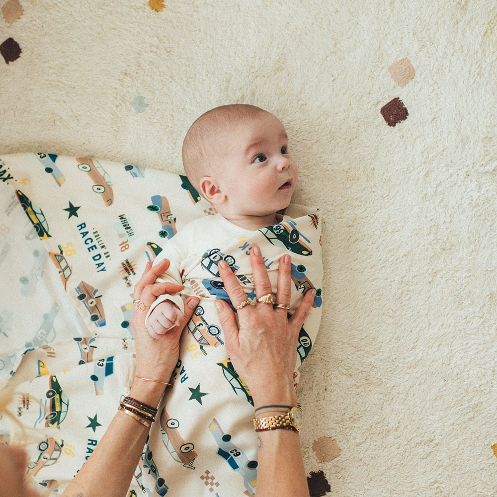 La Millou波蘭 竹纖涼感巾加大(140x110cm)｜抗菌包巾｜賽車總動員