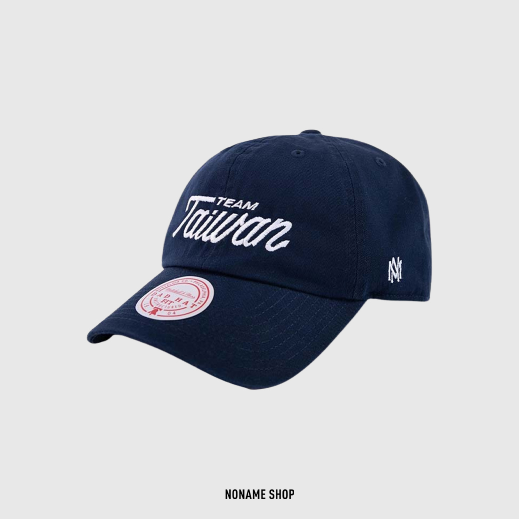<<現貨供應!!!>> Mitchell & Ness TEAM TAIWAN X M&N DAD HAT 球員版 限量 棒球帽 老帽 深藍
