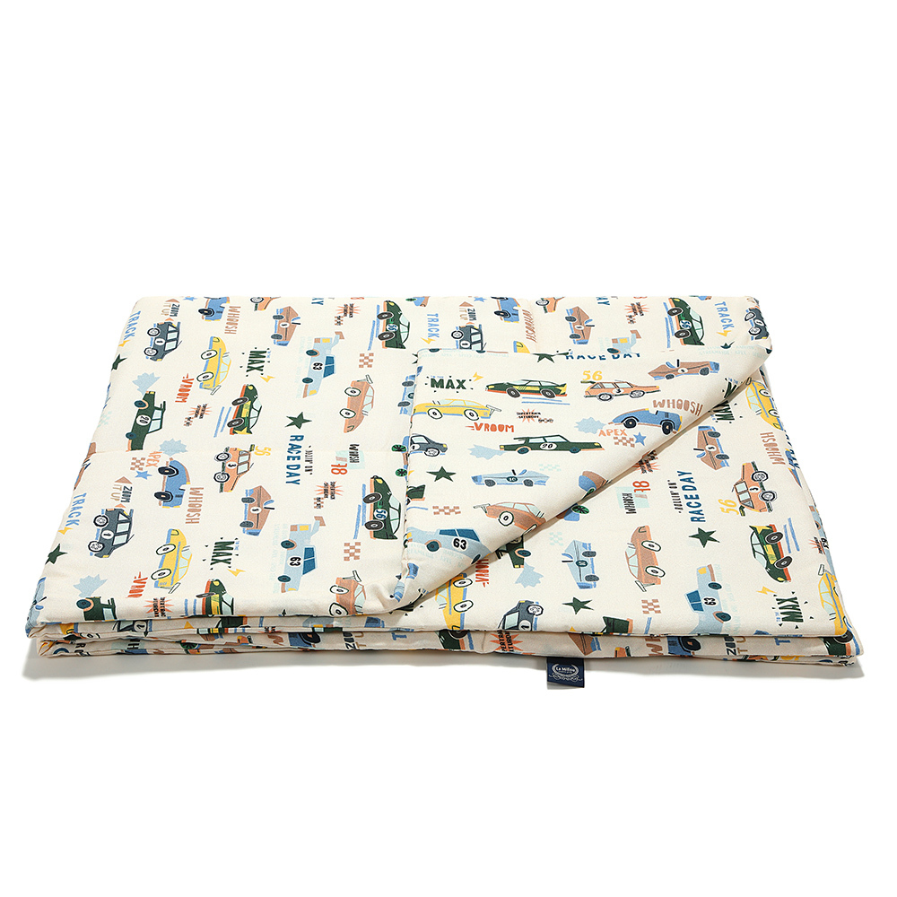 La Millou波蘭 竹纖涼感被(140x110cm)｜抗菌被｜無流蘇簡約質感｜賽車總動員