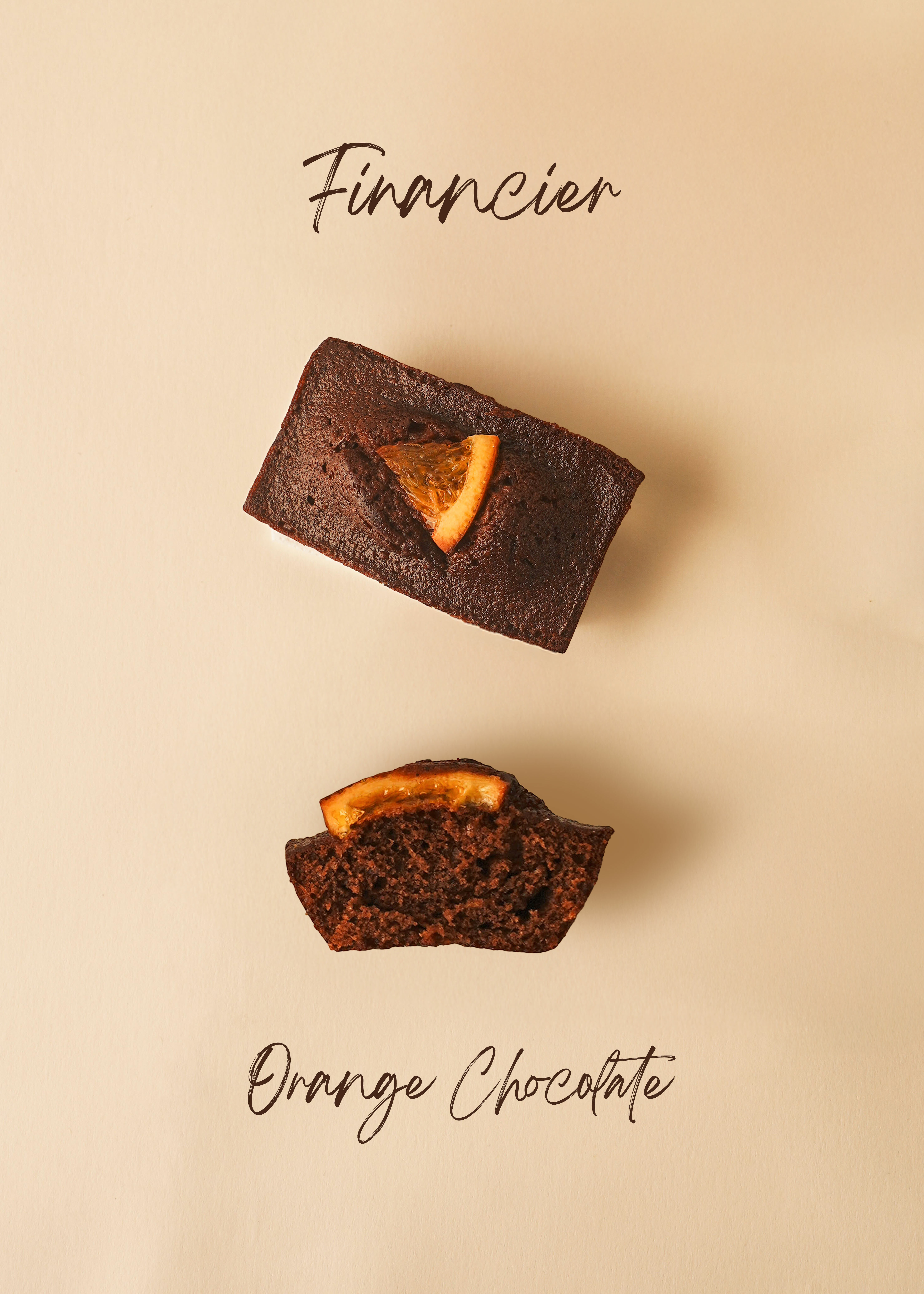 橘橙巧克力費南雪禮盒｜8入