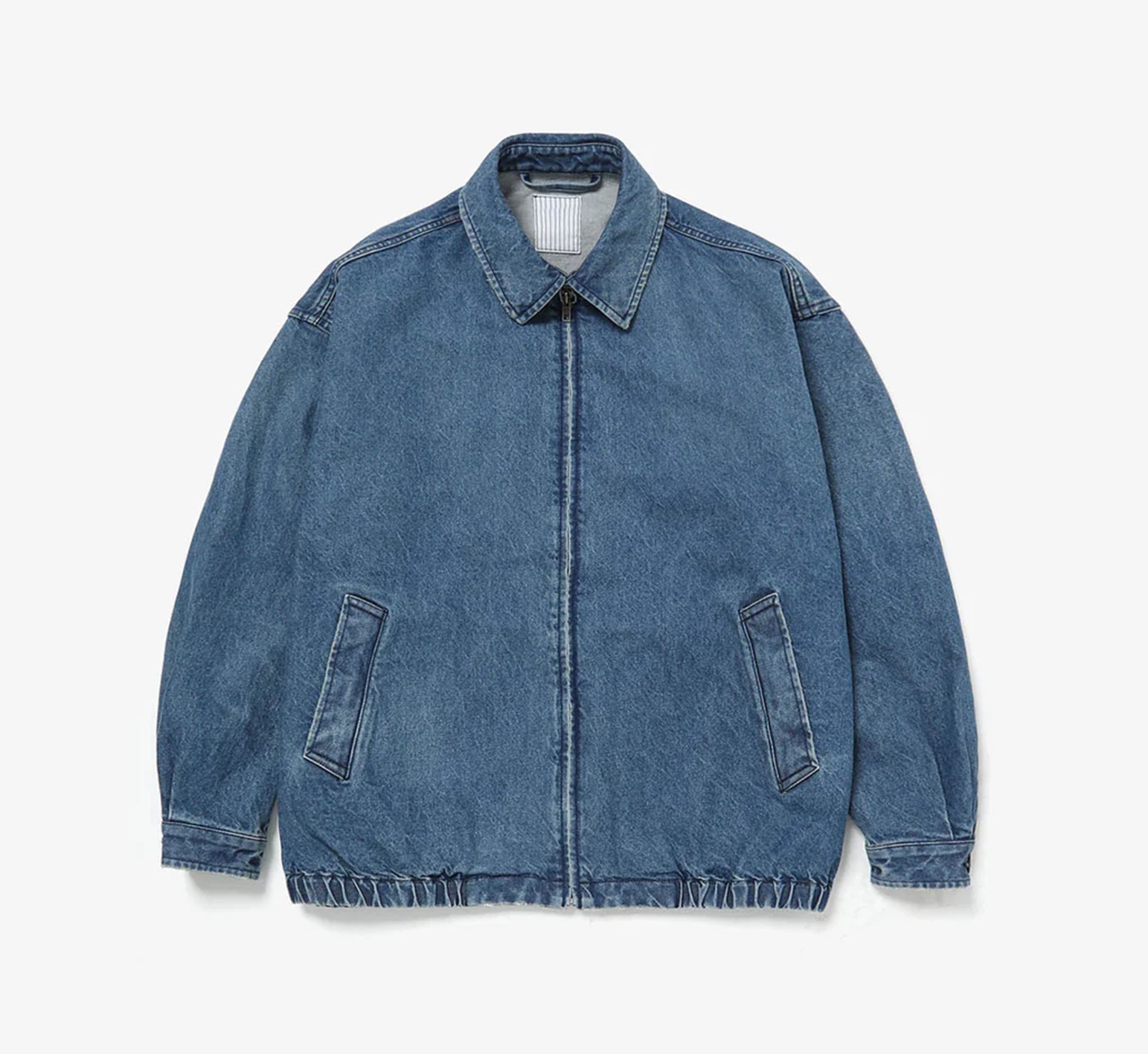 S.F.C (Stripes For Creative) 2025 S/S WASHED DENIM JACKET (SFCSS25J01) - PRE ORDER ITEM (預訂中)