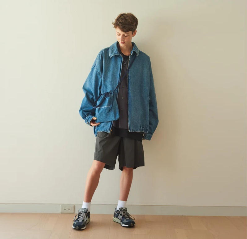 S.F.C (Stripes For Creative) 2025 S/S WASHED DENIM JACKET (SFCSS25J01) - PRE ORDER ITEM (預訂中)