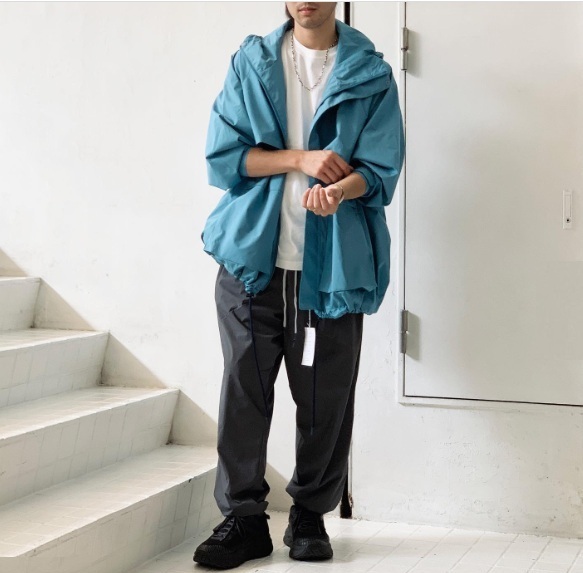 LAST PCS RE-STOCK: S.F.C (Stripes For Creative) 3 LAYER JACKET (SFCFW23J05) - BLUE SIZE XL PRE ORDER ITEM (預訂中)