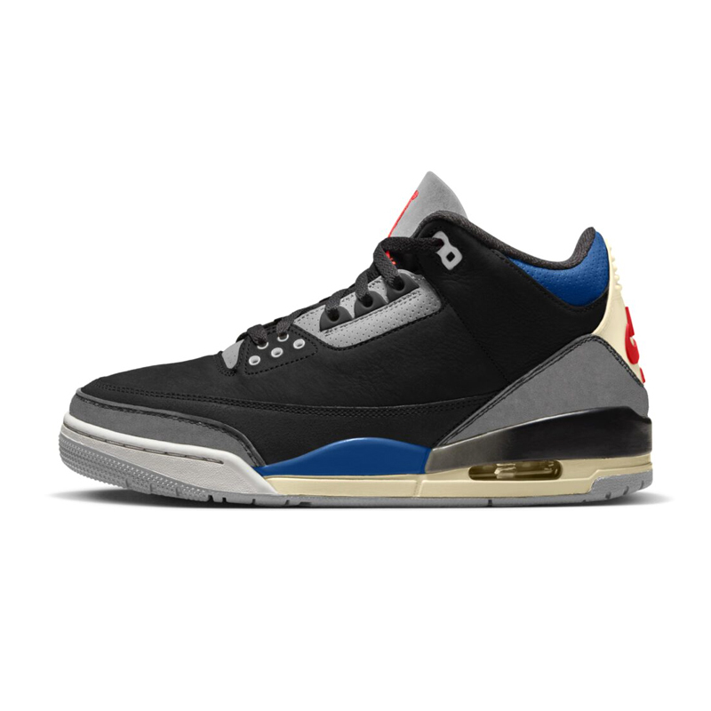 Air Jordan 3 Retro "Rare Air" 稀有Air 麂皮 黑藍 男鞋 IB8967-004 [台灣現貨]